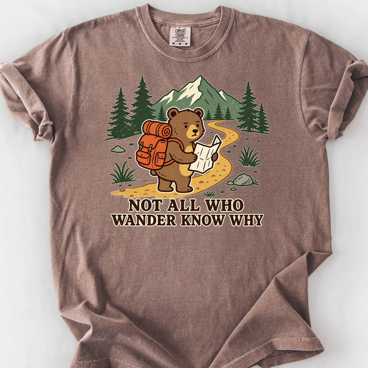 Wandering Bear T-Shirt — Espresso
