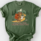 Wandering Bear T-Shirt — Moss