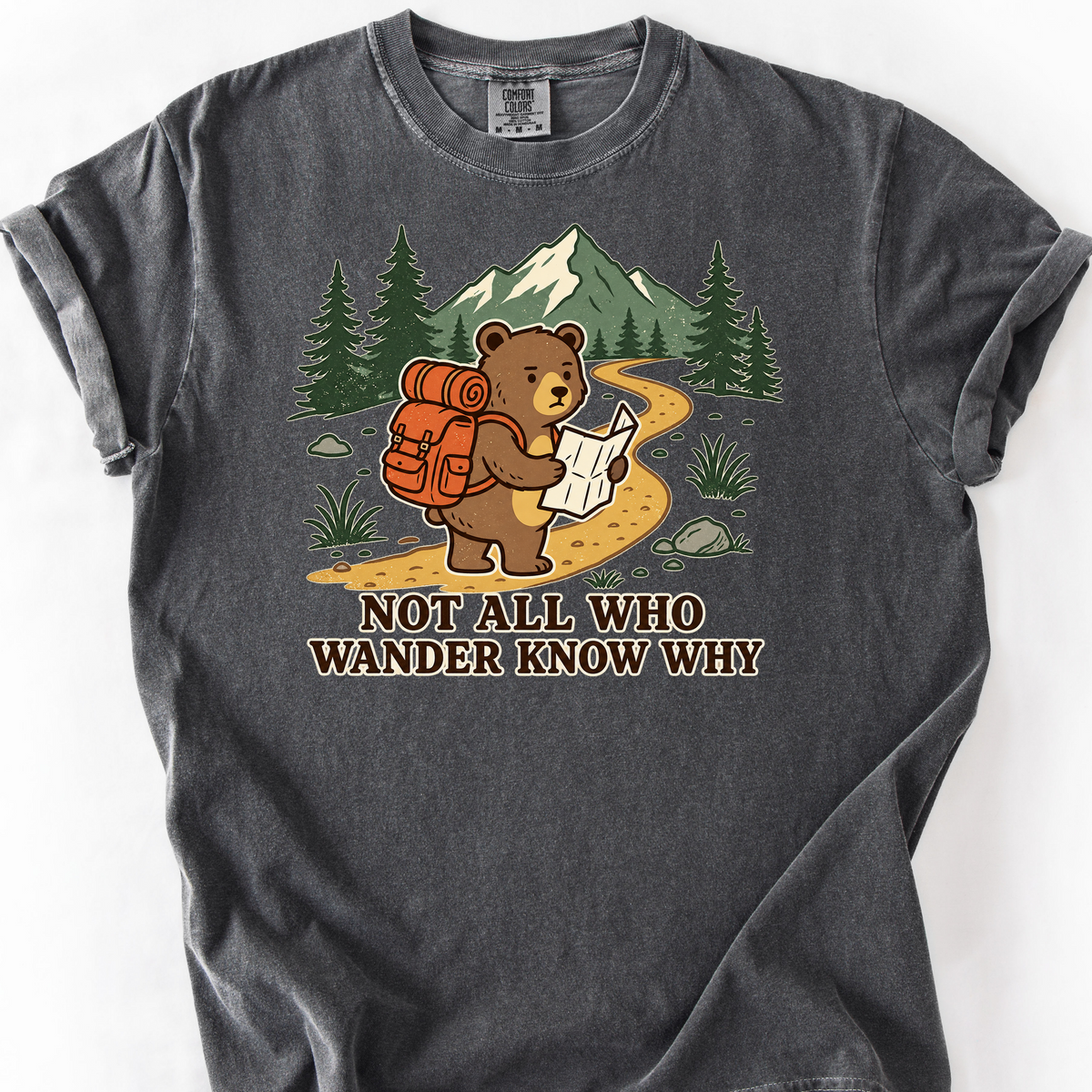 Wandering Bear T-Shirt — Pepper