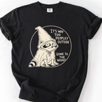 Way Too Peopley Outside T-Shirt — Black