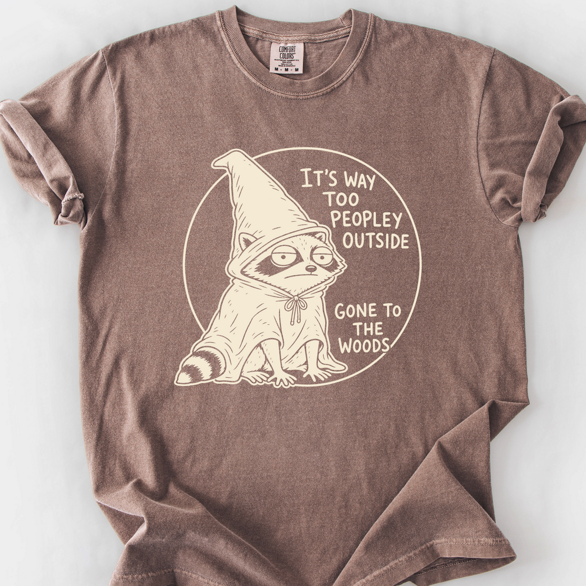 Way Too Peopley Outside T-Shirt — Espresso