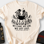 We Came, We Saw, We Got Lost T-Shirt — Ivory