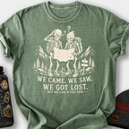 We Came, We Saw, We Got Lost T-Shirt — Moss