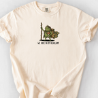 We Hike In By Headlamp T-Shirt — Ivory