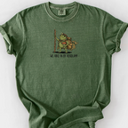 We Hike In By Headlamp T-Shirt — Moss
