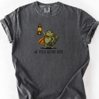 We Pitch Before Dusk T-Shirt — Pepper