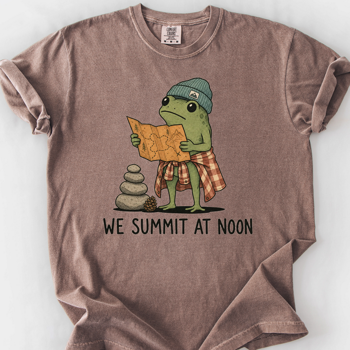 We Summit At Noon T-Shirt — Espresso