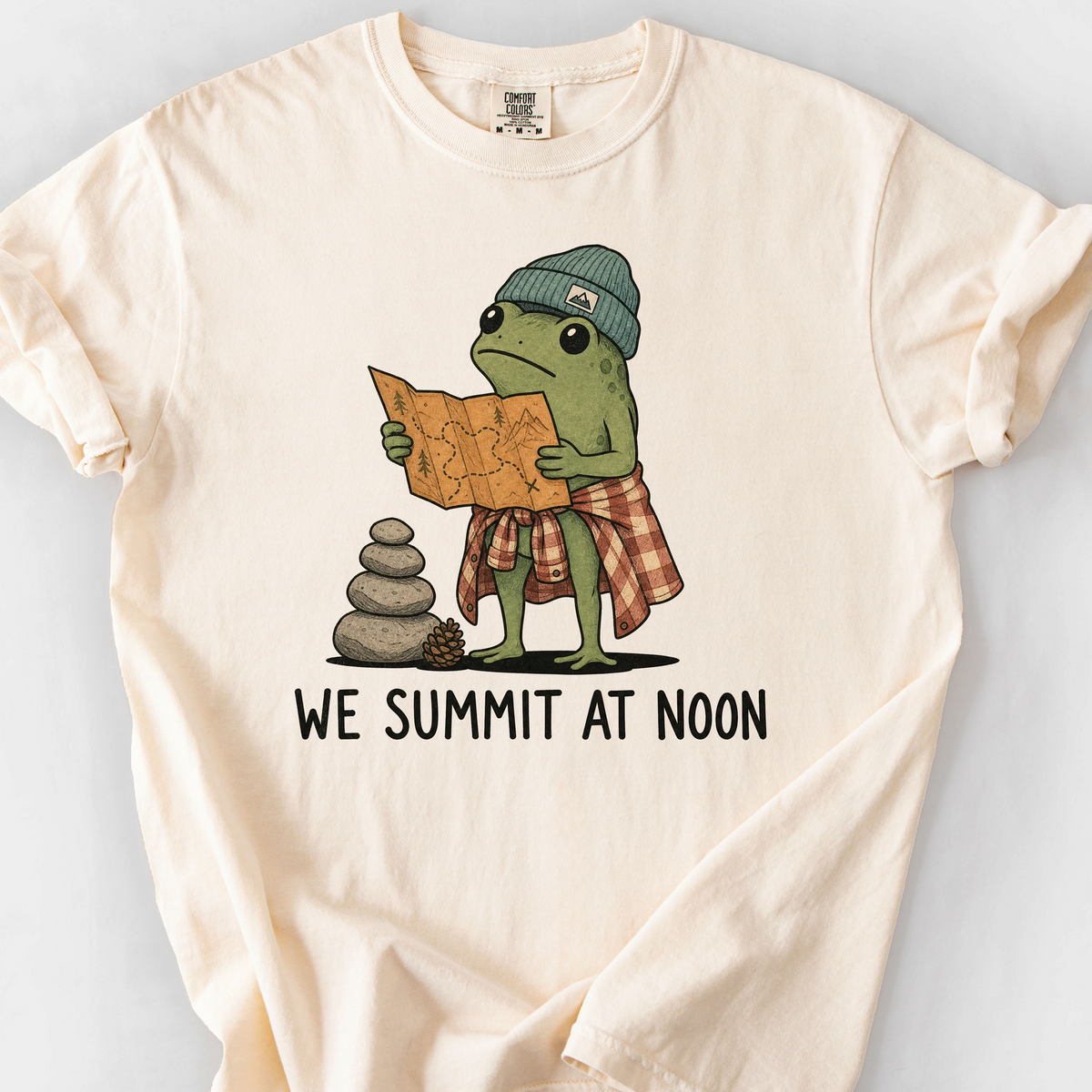We Summit At Noon T-Shirt — Ivory
