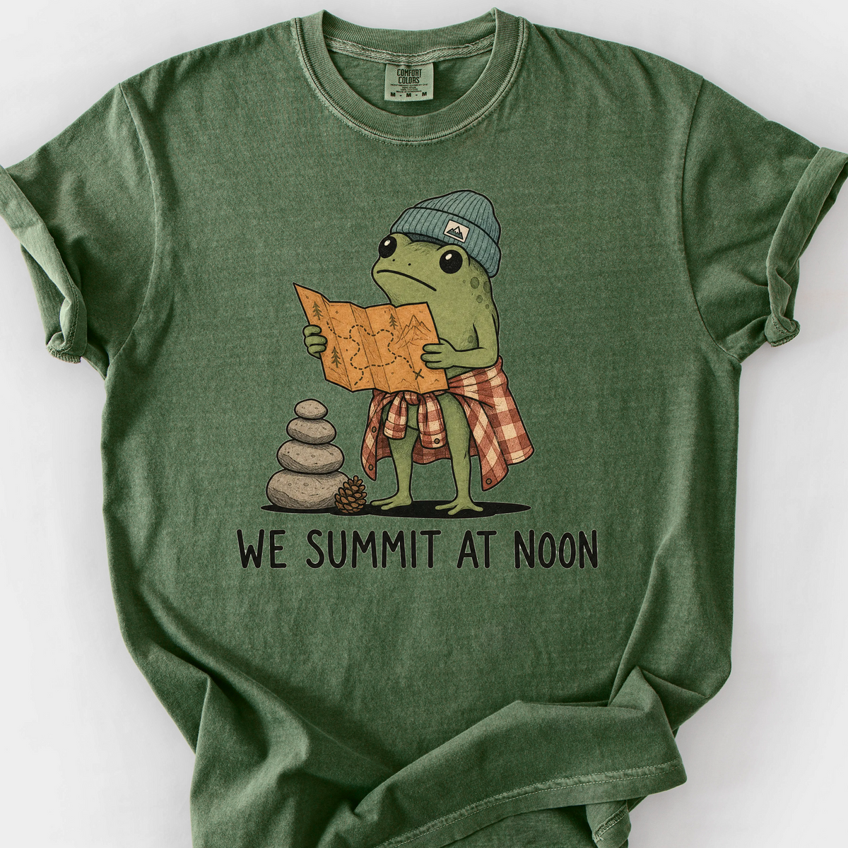 We Summit At Noon T-Shirt — Moss