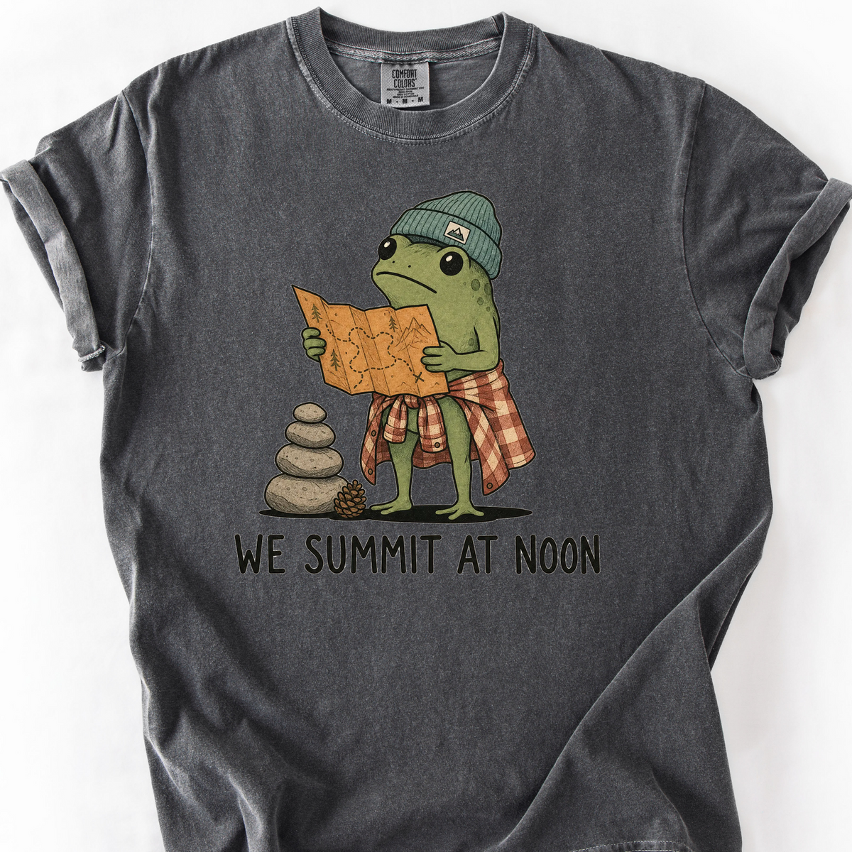 We Summit At Noon T-Shirt — Pepper