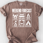 Weekend Forecast T-Shirt — Espresso