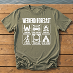 Weekend Forecast T-Shirt — Moss