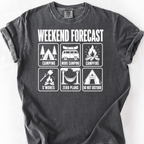 Weekend Forecast T-Shirt — Pepper