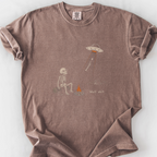 Well Shit Abduction T-Shirt — Espresso