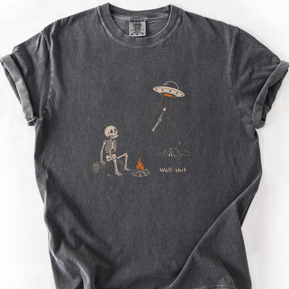 Well Shit Abduction T-Shirt — Pepper