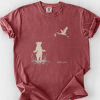 Well Shit Bear T-Shirt — Brick