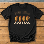 wiener takes all T-Shirt — Black