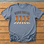 wiener takes all T-Shirt — Blue Jean