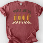 wiener takes all T-Shirt — Brick