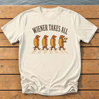 wiener takes all T-Shirt — Ivory