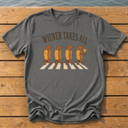 wiener takes all T-Shirt — Pepper