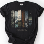 Wild Places Worth Keeping T-Shirt — Black