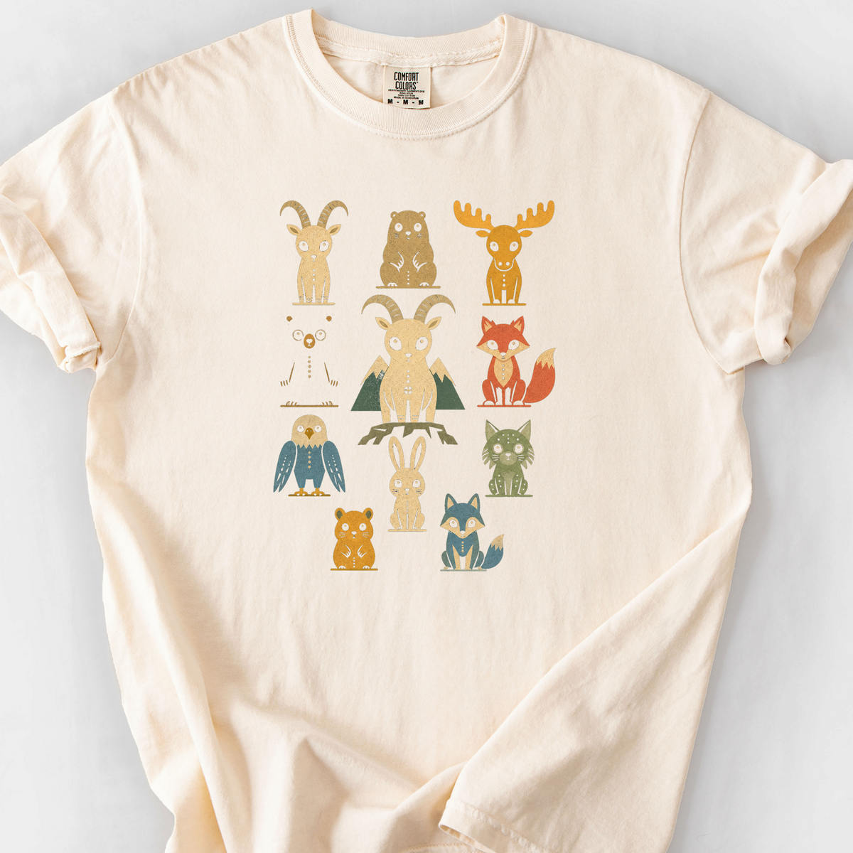 Woodland Lineup T-Shirt — Ivory