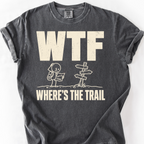 Wtf Wheres The Trail T-Shirt — Pepper