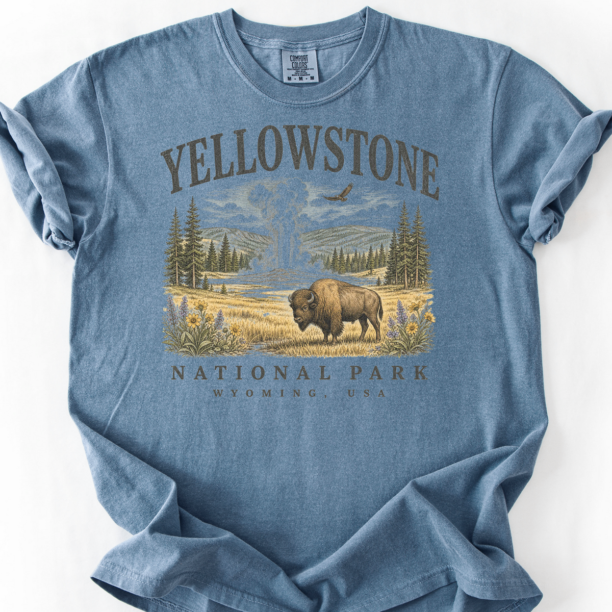 Yellowstone National Park T-Shirt — Blue Jean
