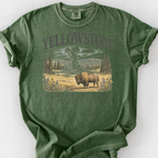Yellowstone National Park T-Shirt — Moss