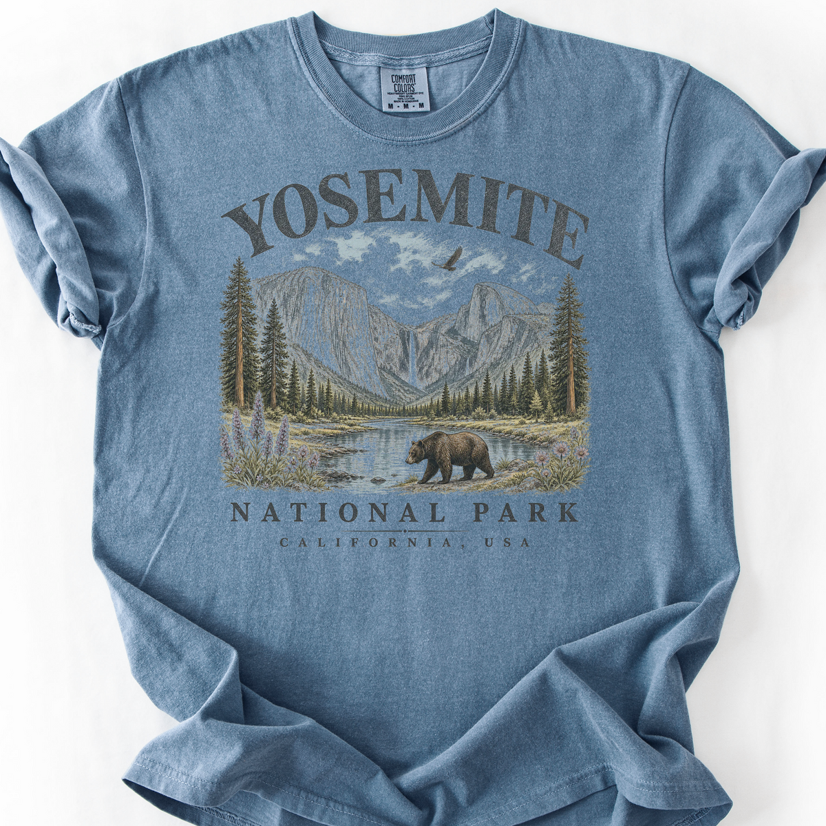 Yosemite National Park T-Shirt — Blue Jean