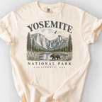 Yosemite National Park T-Shirt — Ivory