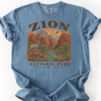 Zion National Park T-Shirt — Blue Jean